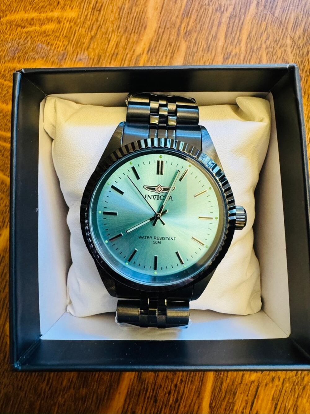 NWT INVICTA Specialty Serrate Watch 40mm Tiffany Blue